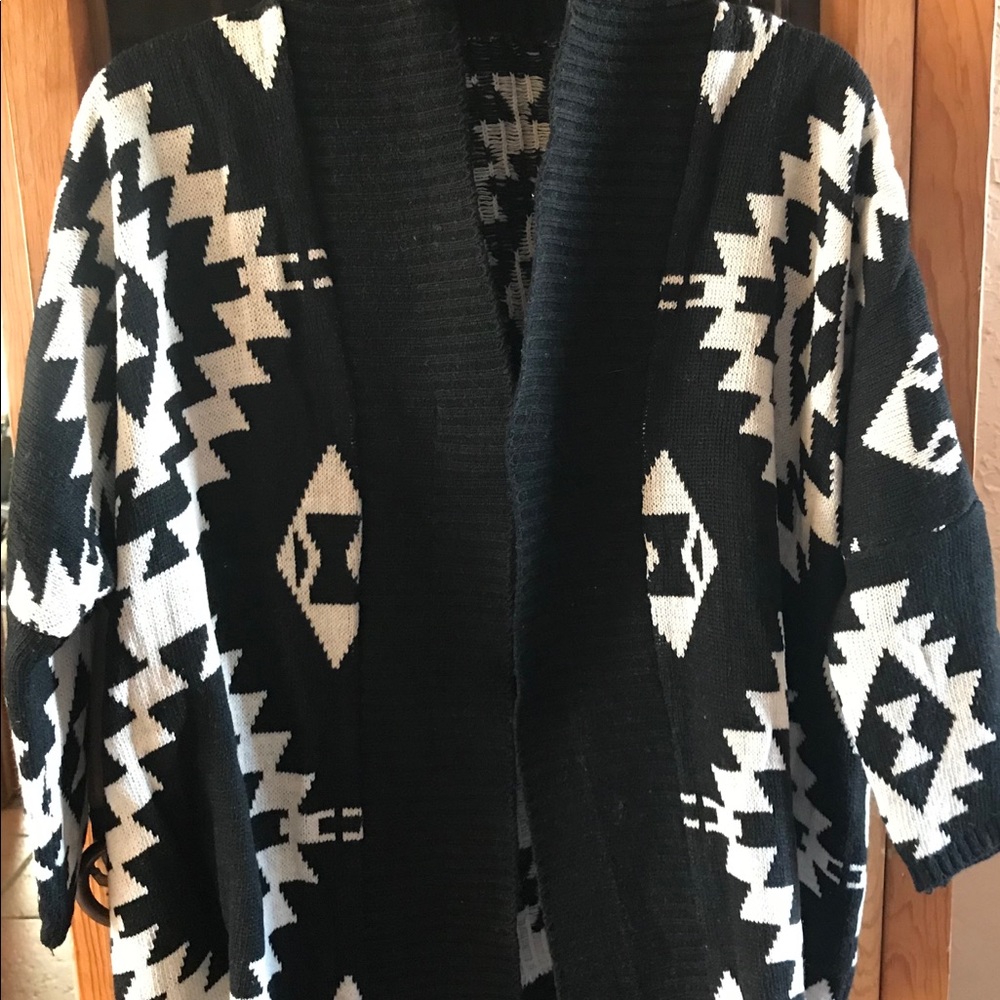 Western Southwest Boho Jacket Sweater